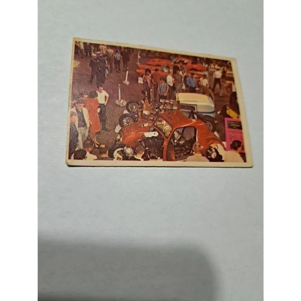 Vintage 1965 Hot Rod Magazine #55 Spec Sheet Hot Rod Dictionary Trading Card